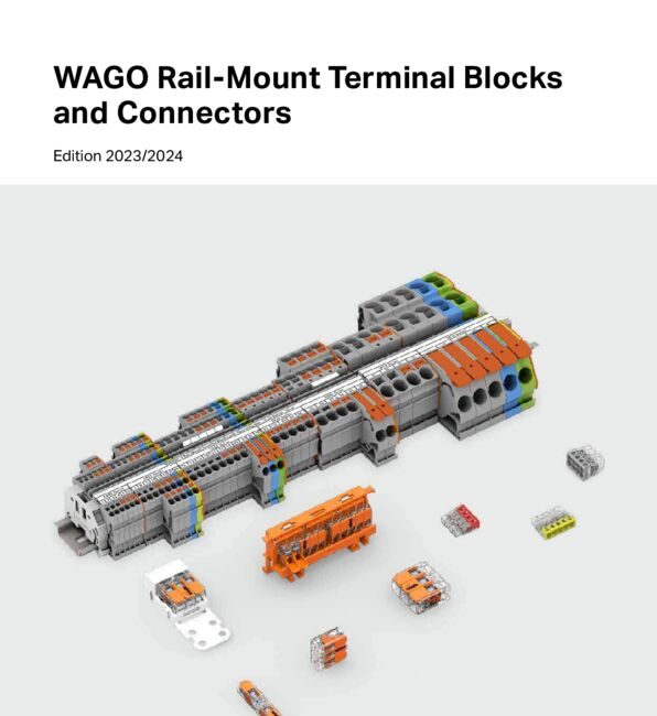 WAGO Rail-Mount Terminal Blocks and Connectors 2023/2024